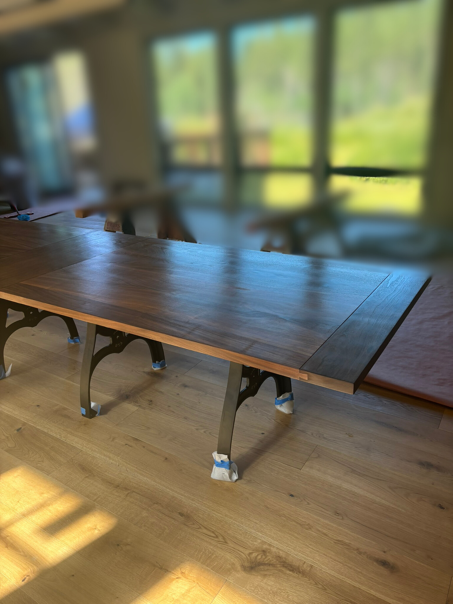 Breadboard Dining Table